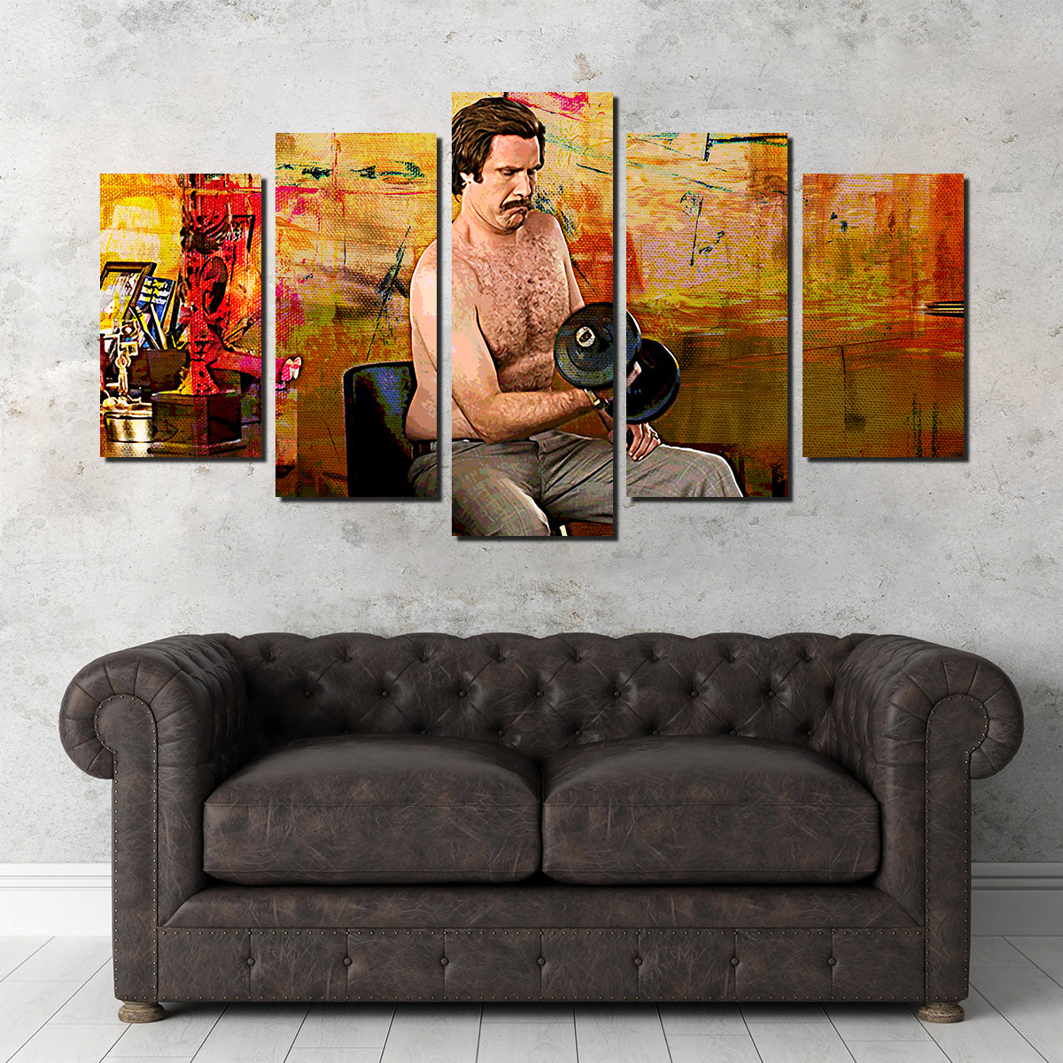 Anchorman Workout Wall Art
