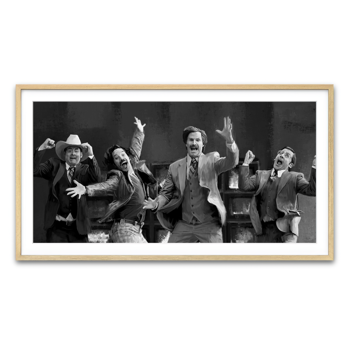 Framed Print 2x1 Natural