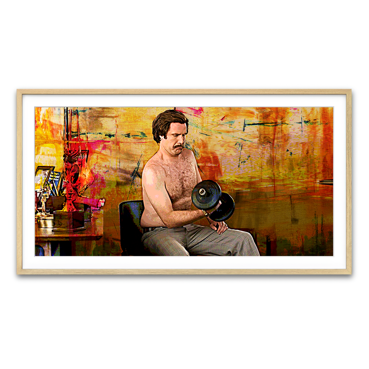 Framed Print 2x1 Natural