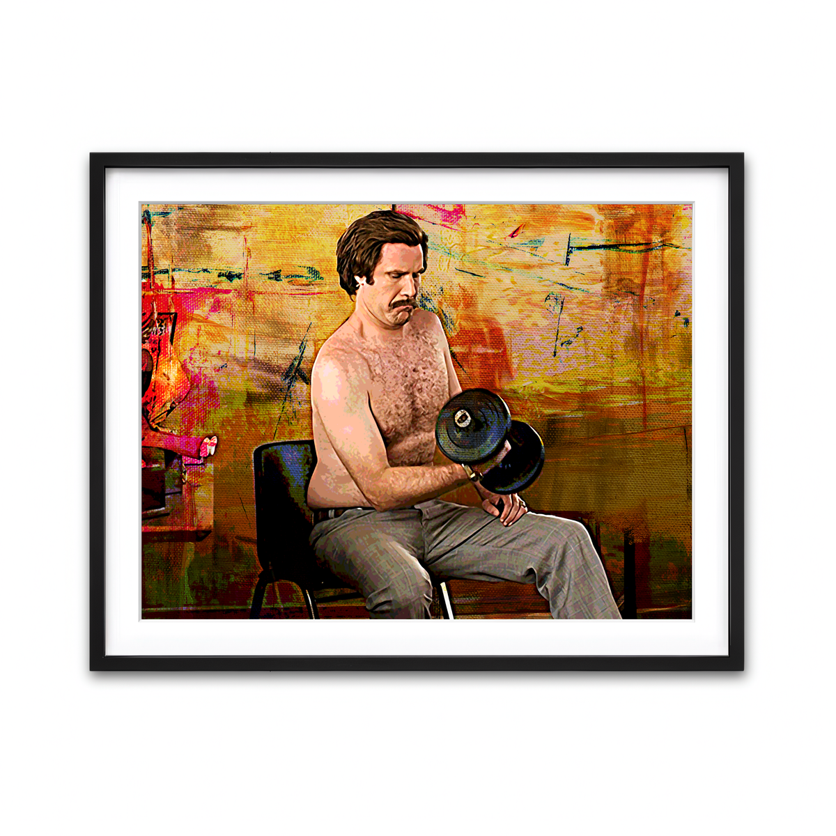 Framed Print 4x3 Black