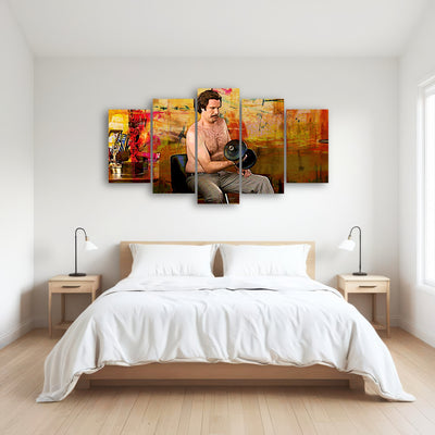 AUTO-MOCKUP ROOM | Anchorman Workout Wall Art