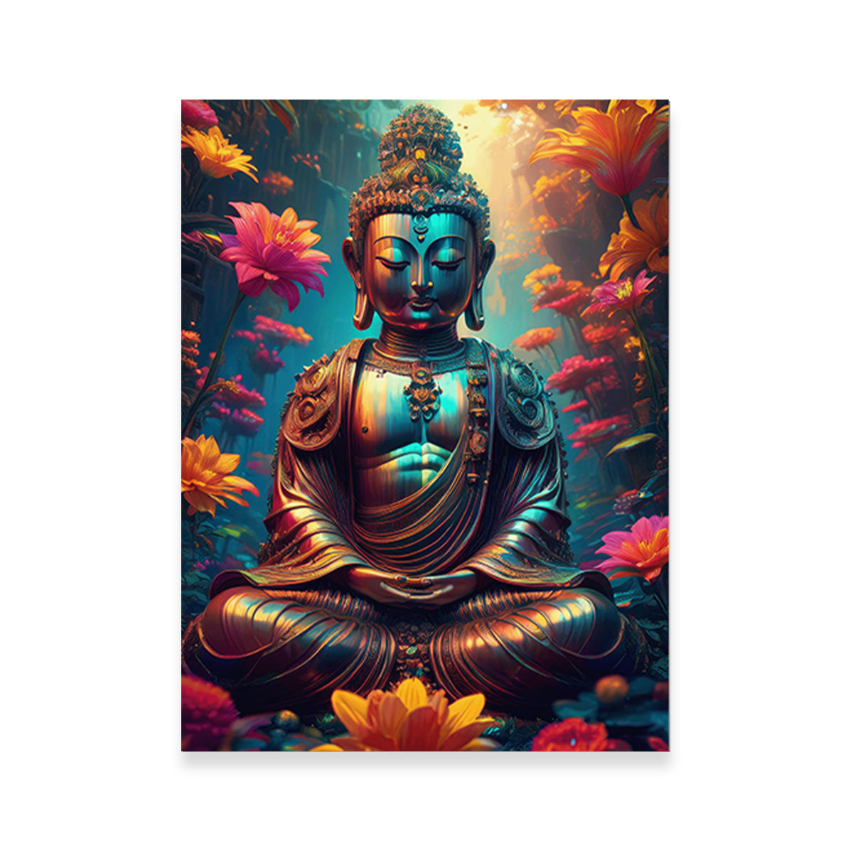Ancient Buddha Wall Art