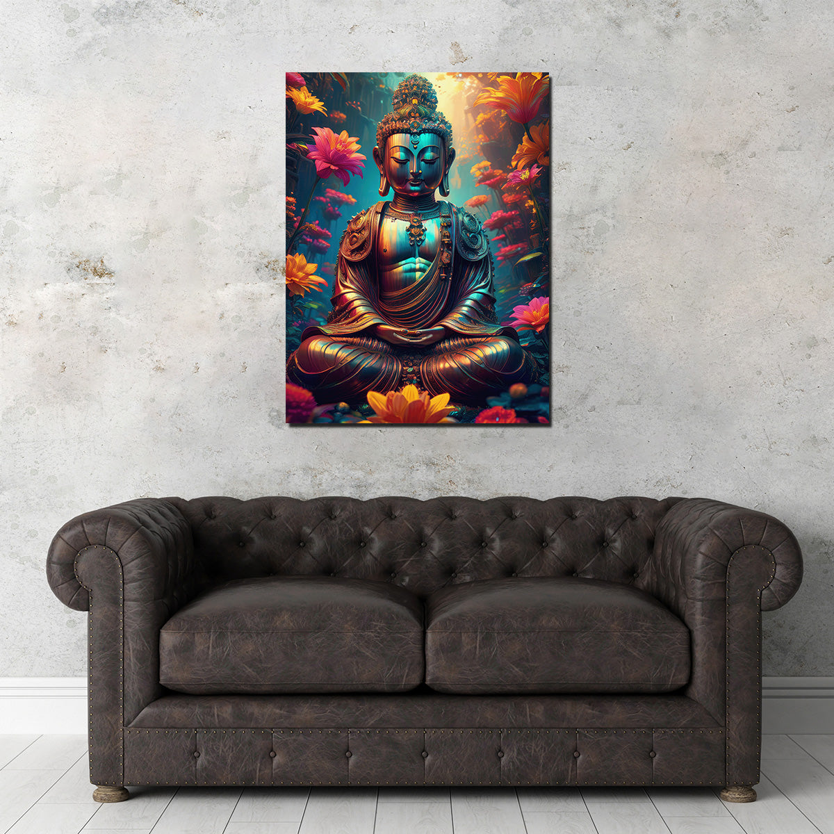Ancient Buddha Wall Art