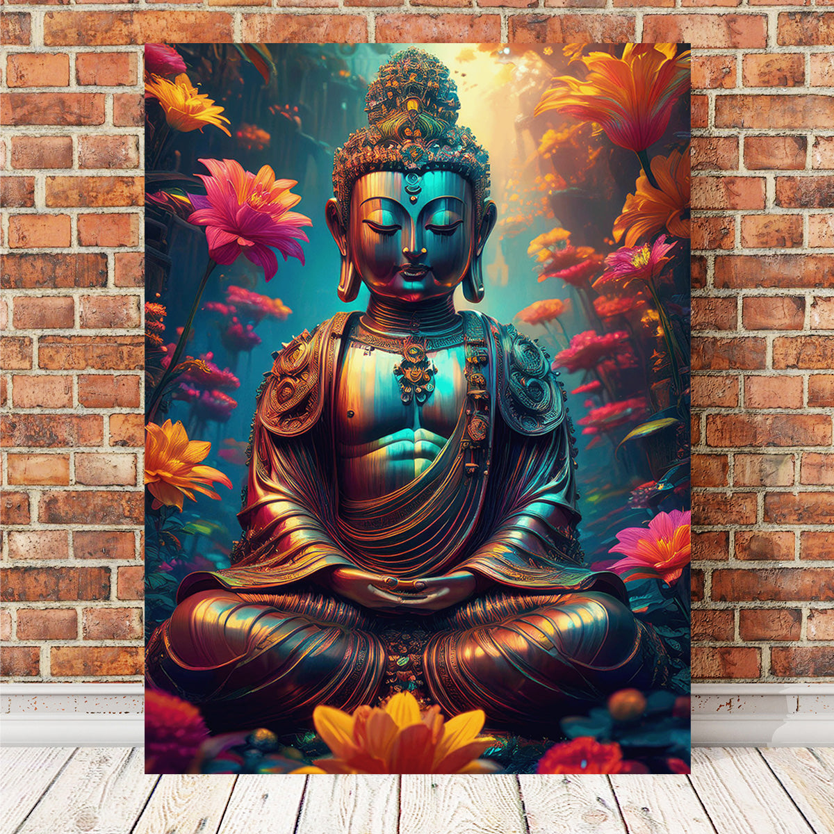 Ancient Buddha Wall Art
