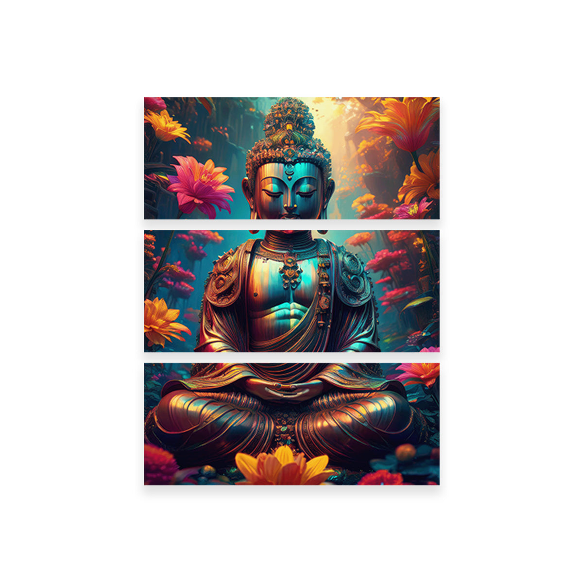 Ancient Buddha Wall Art