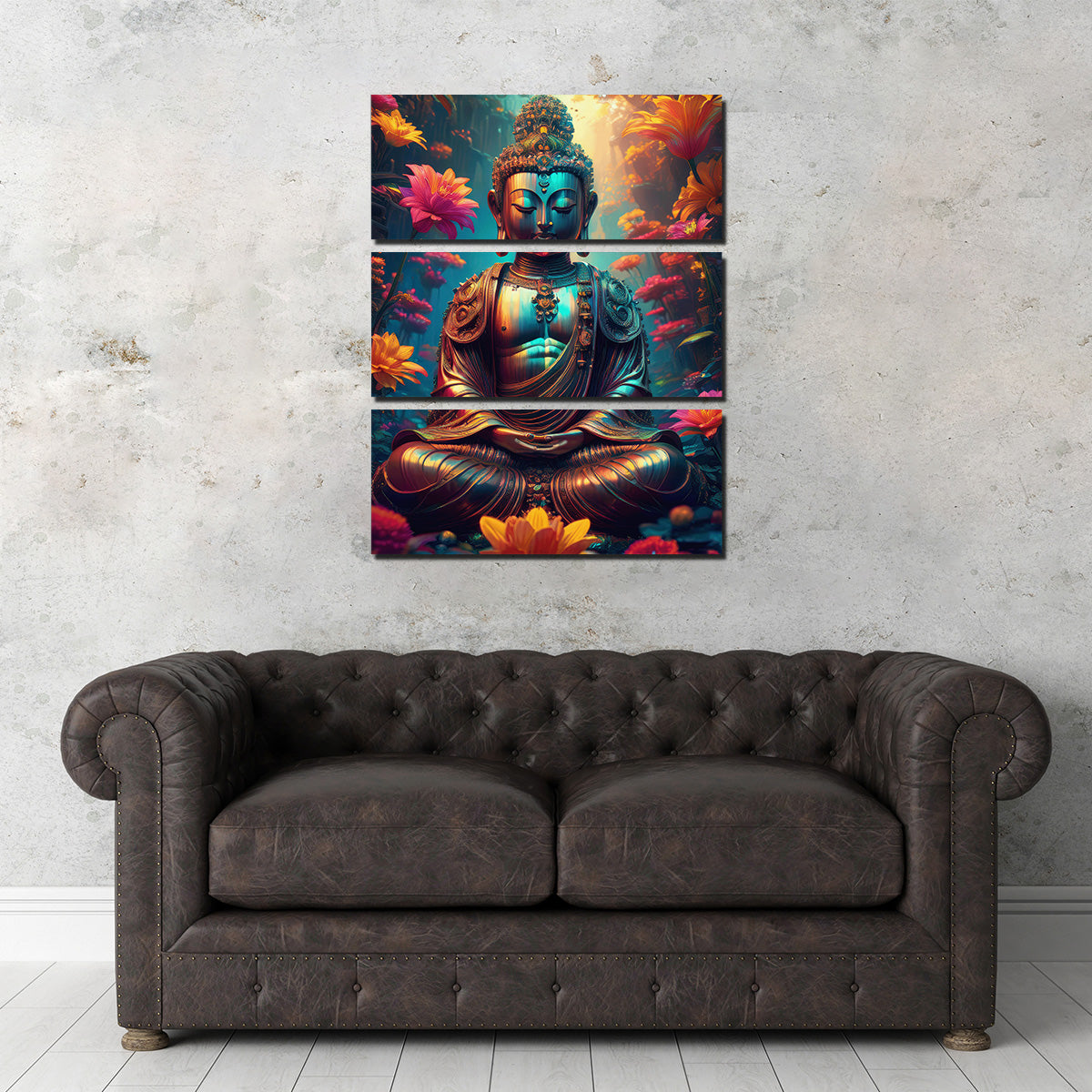 Ancient Buddha Wall Art
