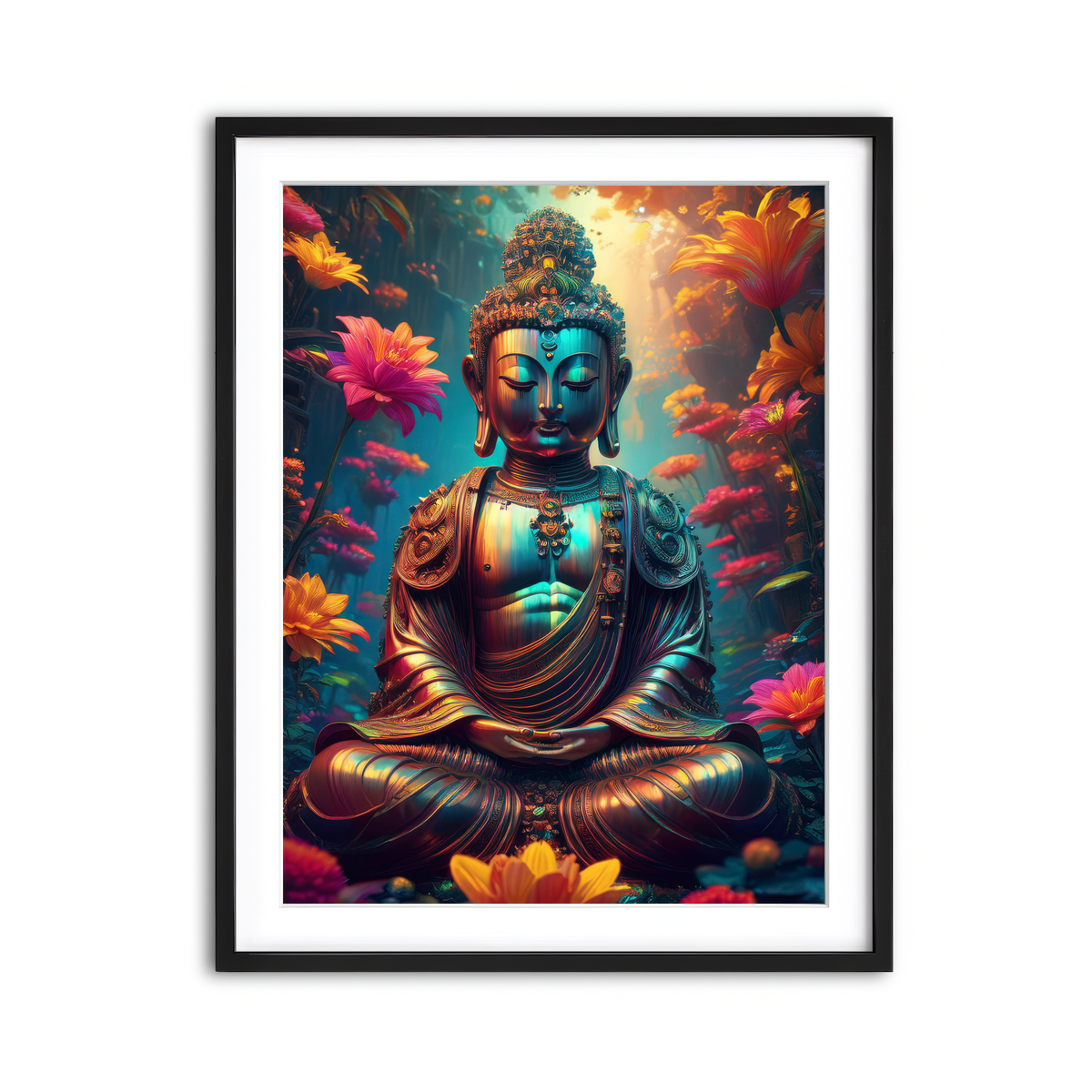 Framed Print 3x4 Black