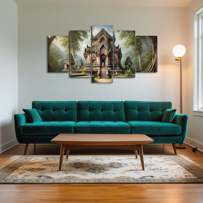 AUTO-MOCKUP ROOM | Ancient Buddhist Temple