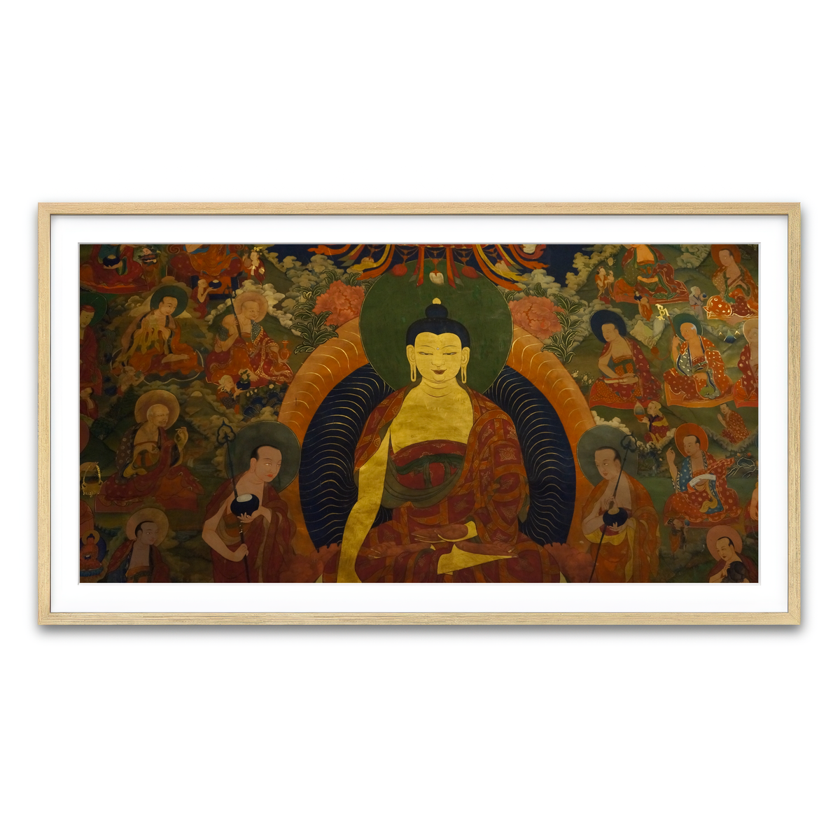 Framed Print 2x1 Natural