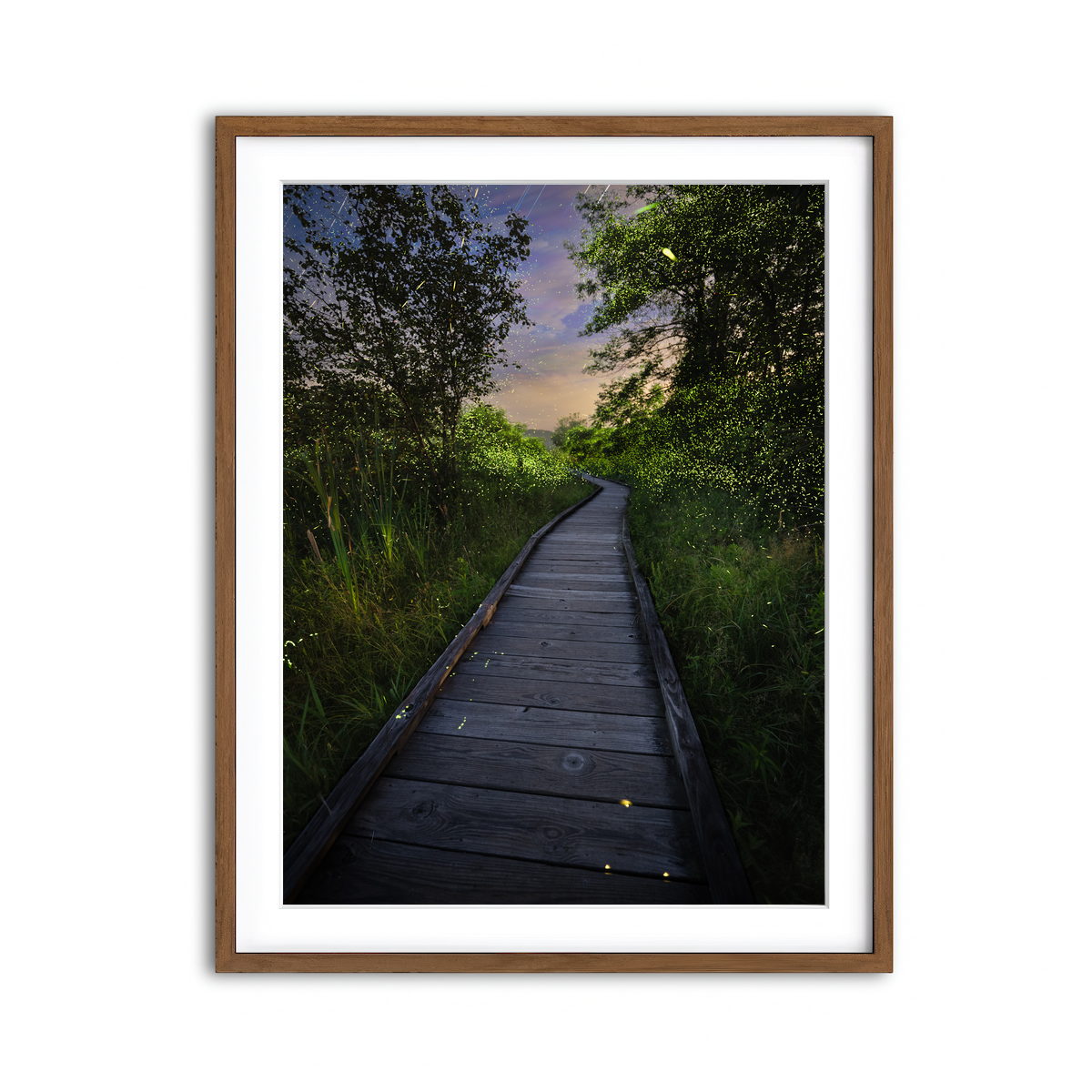 Framed Print 3x4 Walnut