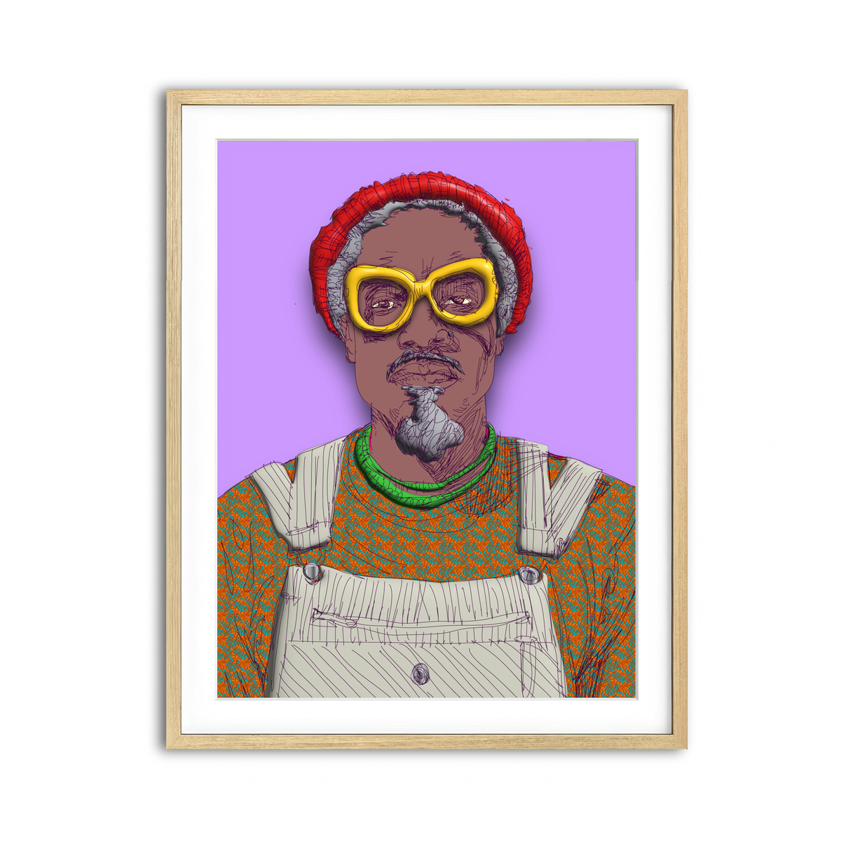 Framed Print 3x4 Natural