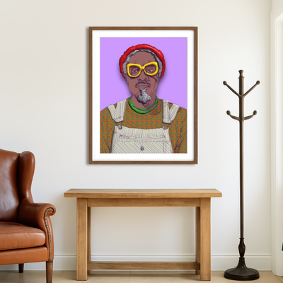 AUTO-MOCKUP ROOM | Andre 3000 Wall Art