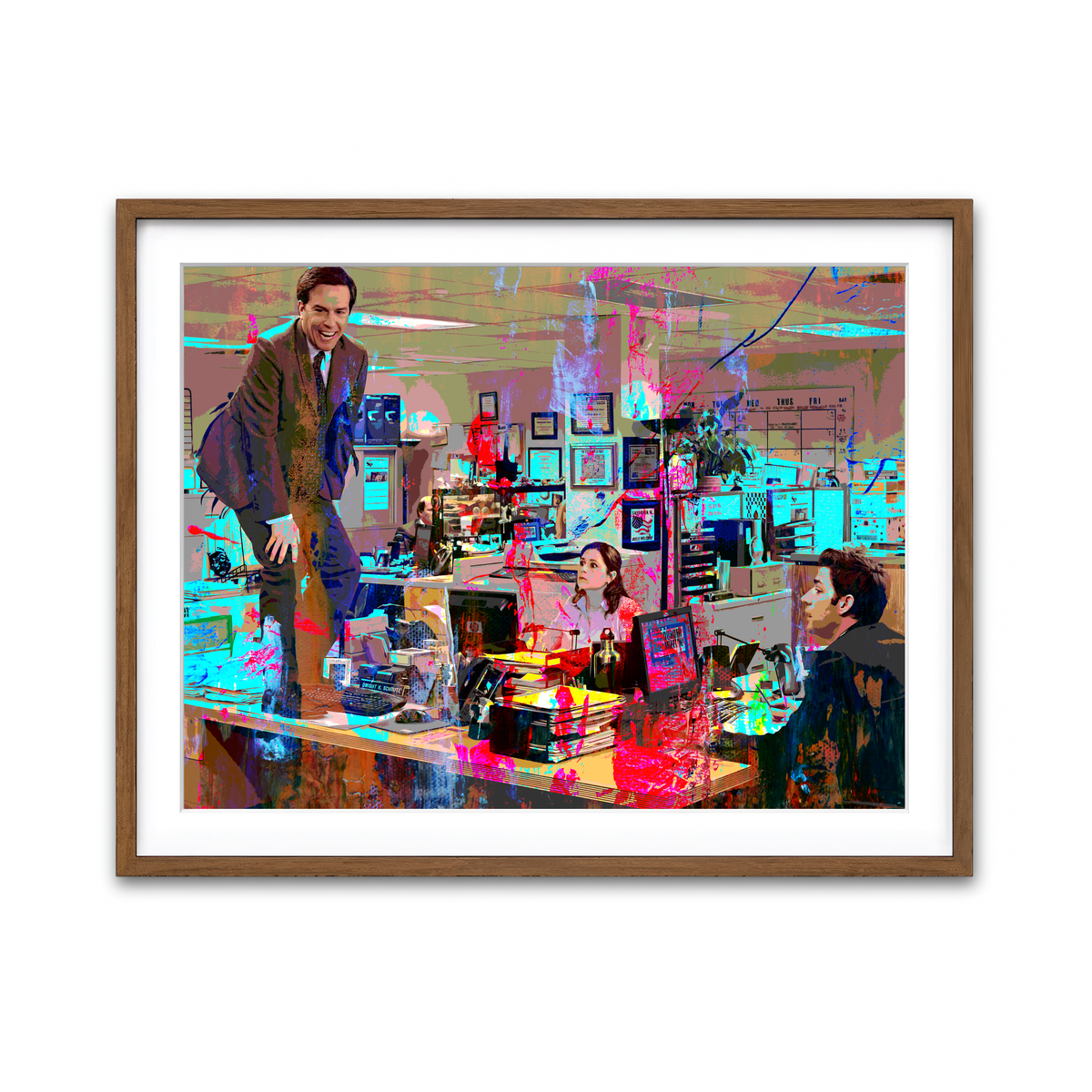 Framed Print 4x3 Walnut