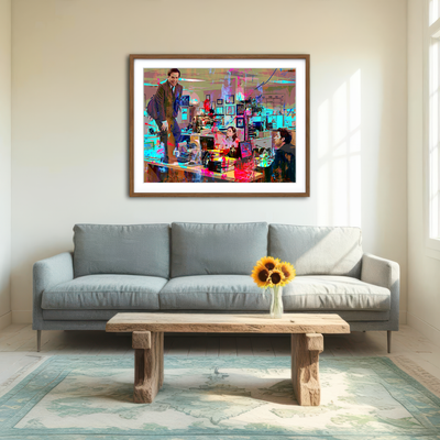 AUTO-MOCKUP ROOM | Andy - The Office Wall Art