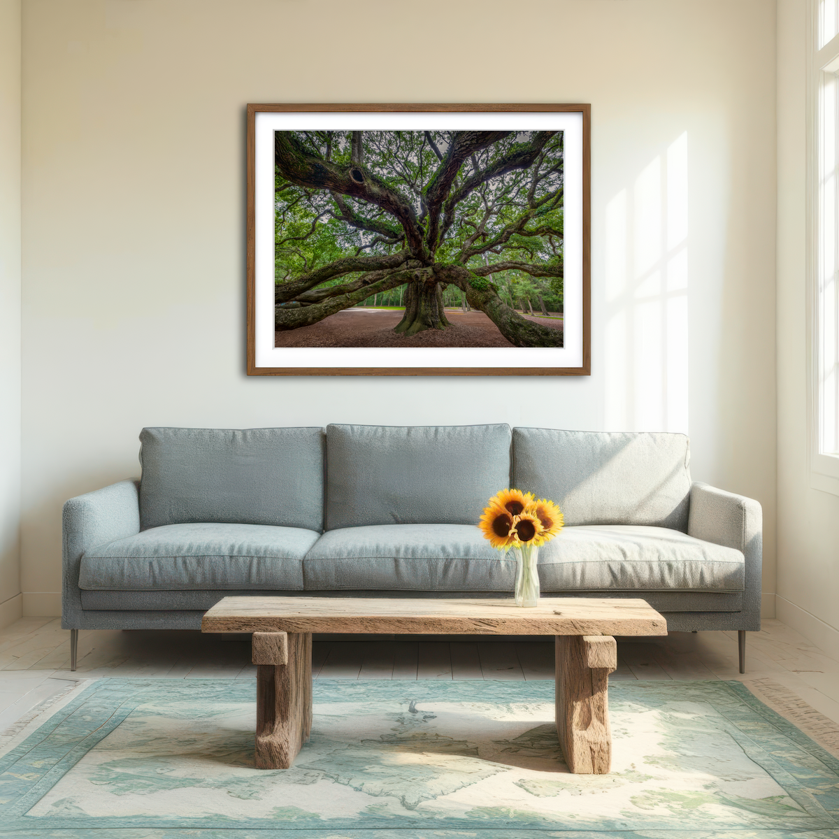 AUTO-MOCKUP ROOM | Angel Oak Wall Art