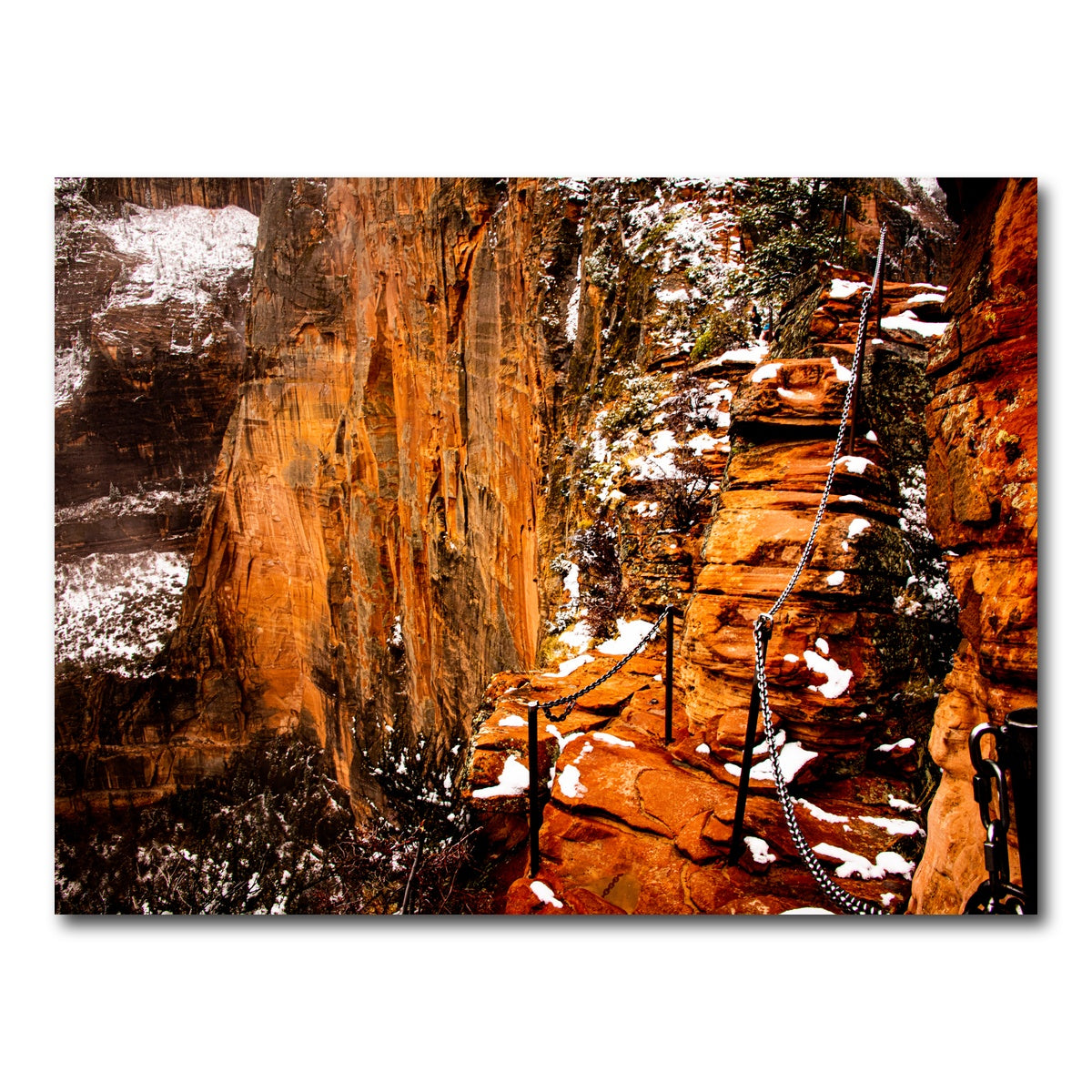 AUTO-MOCKUP WHITE | Angels Landing Trail | 1 Piece | Gallery Wrap Canvas | group=4x3