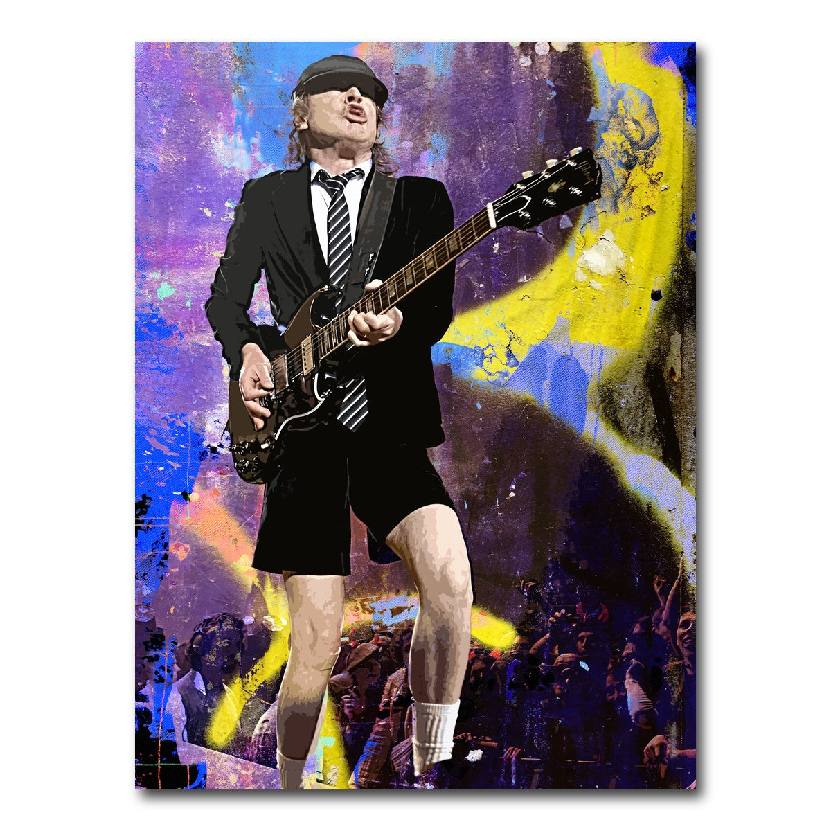 AUTO-MOCKUP WHITE | Angus Young | 1 Piece | Gallery Wrap Canvas | group=3x4