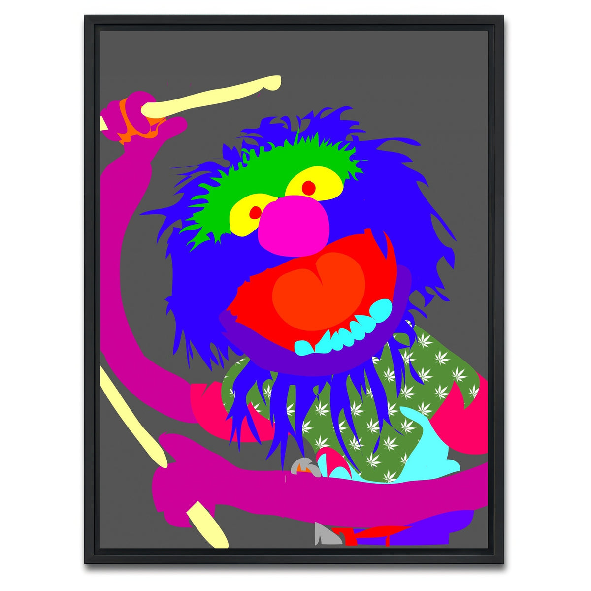 AUTO-MOCKUP WHITE | Animal | 1 Piece | Black Framed Canvas | group=3x4