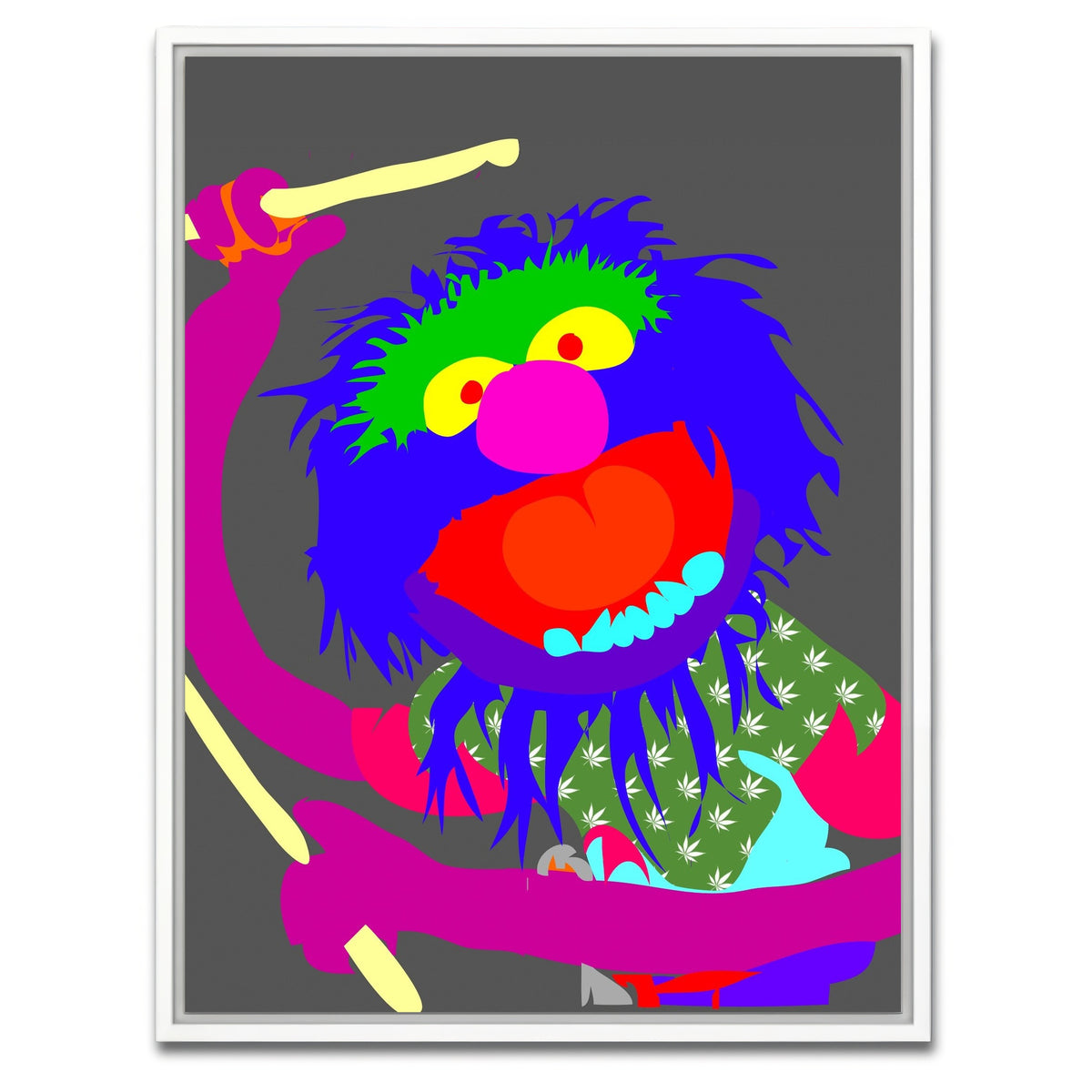 AUTO-MOCKUP WHITE | Animal | 1 Piece | White Framed Canvas | group=3x4