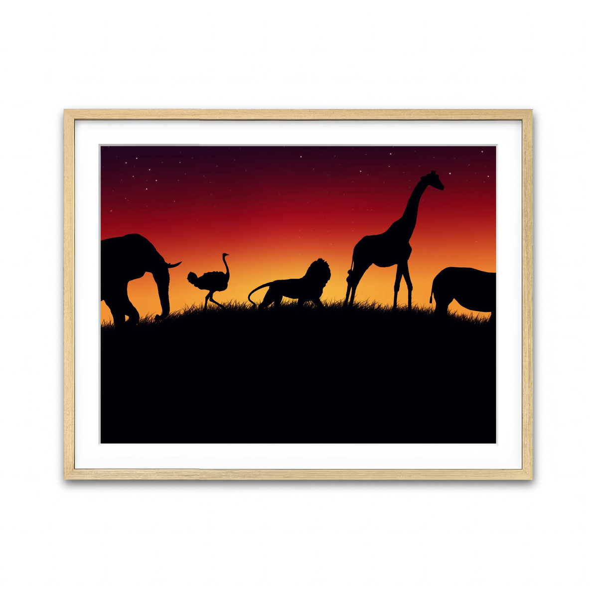 Framed Print 4x3 Natural