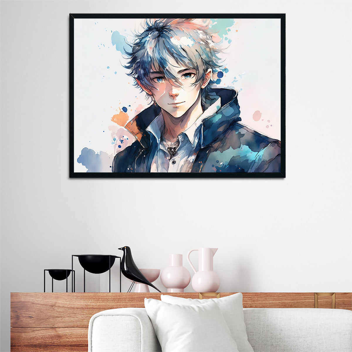Anime Boy Wall Art