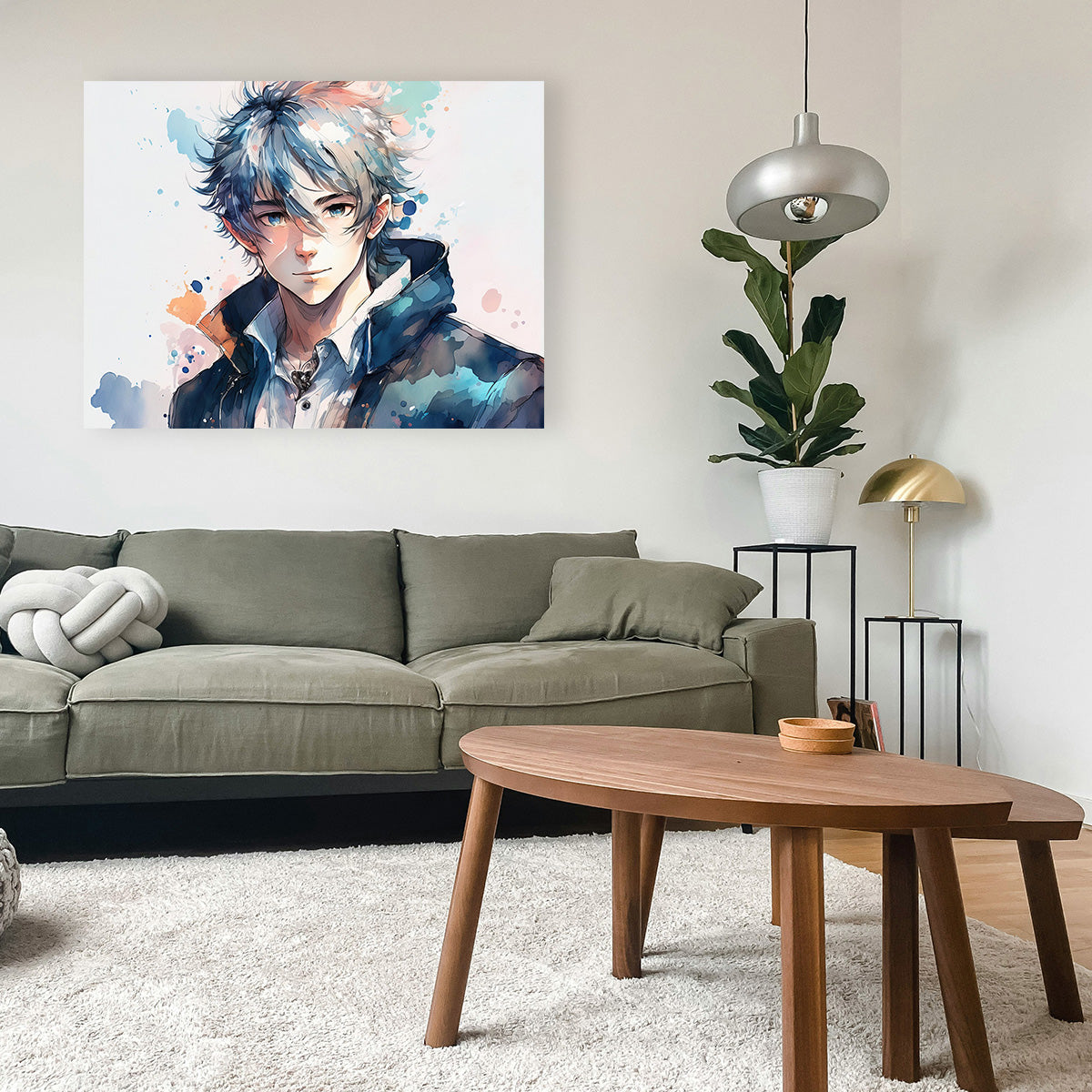 Anime Boy Wall Art