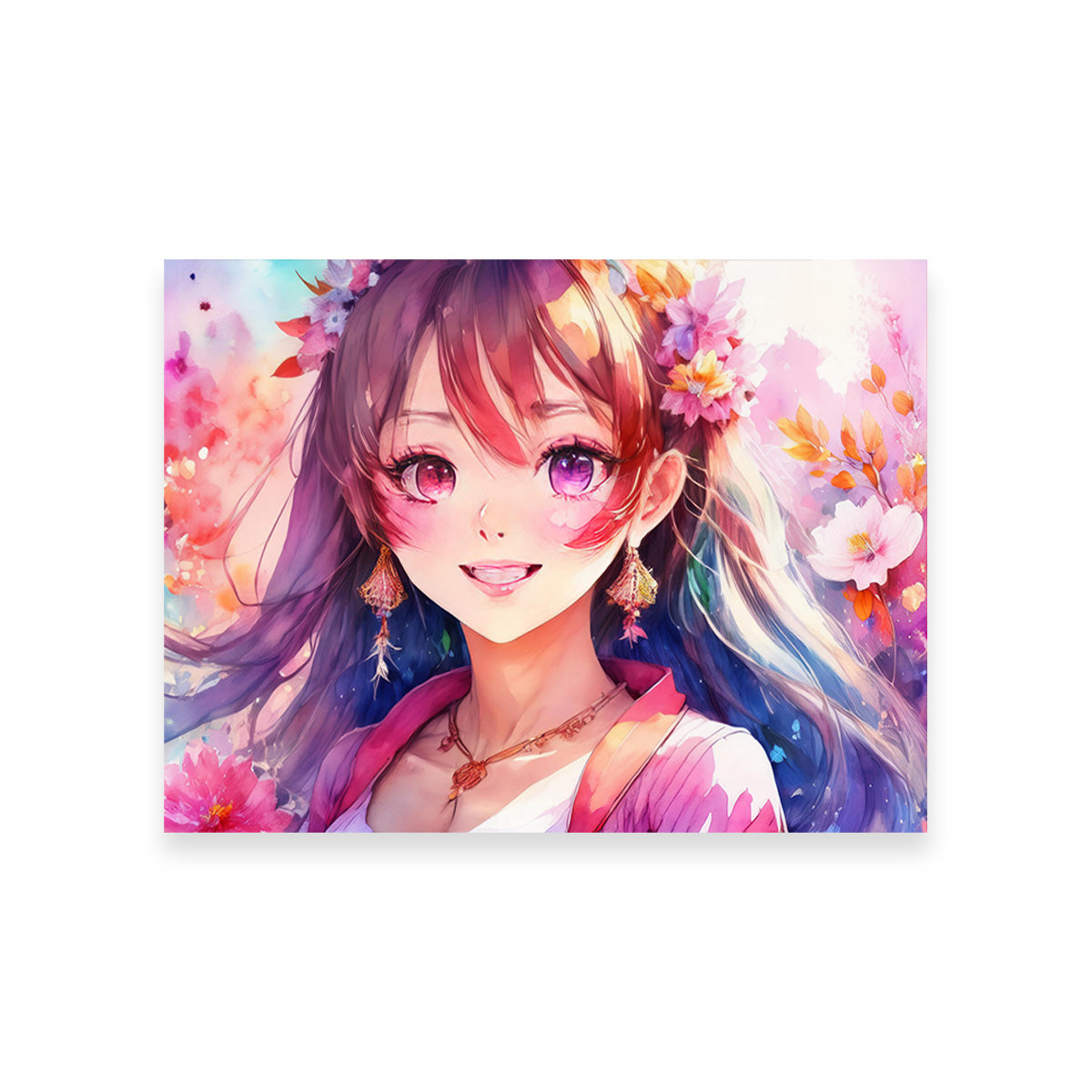 Anime Girl Wall Art