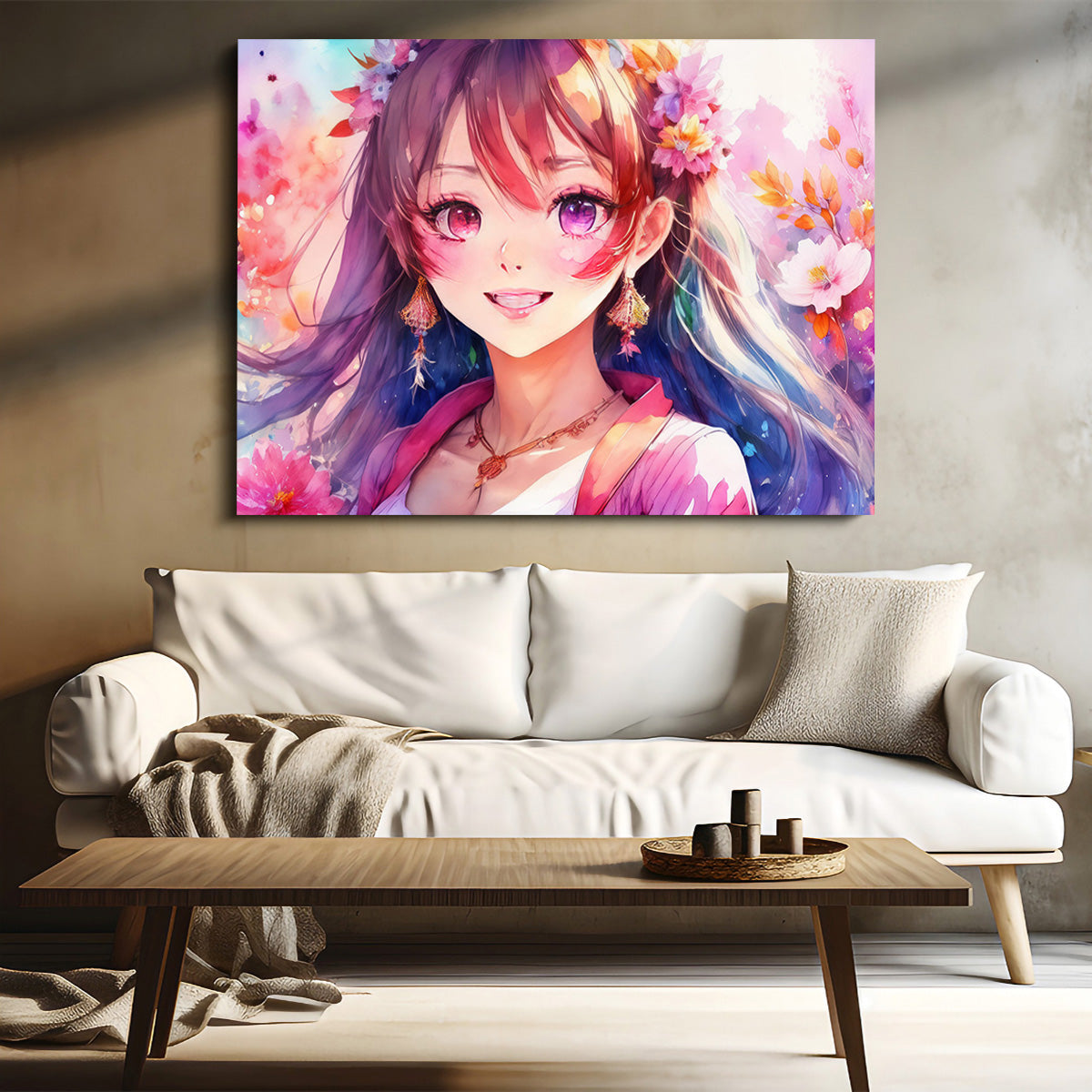 Anime Girl Wall Art