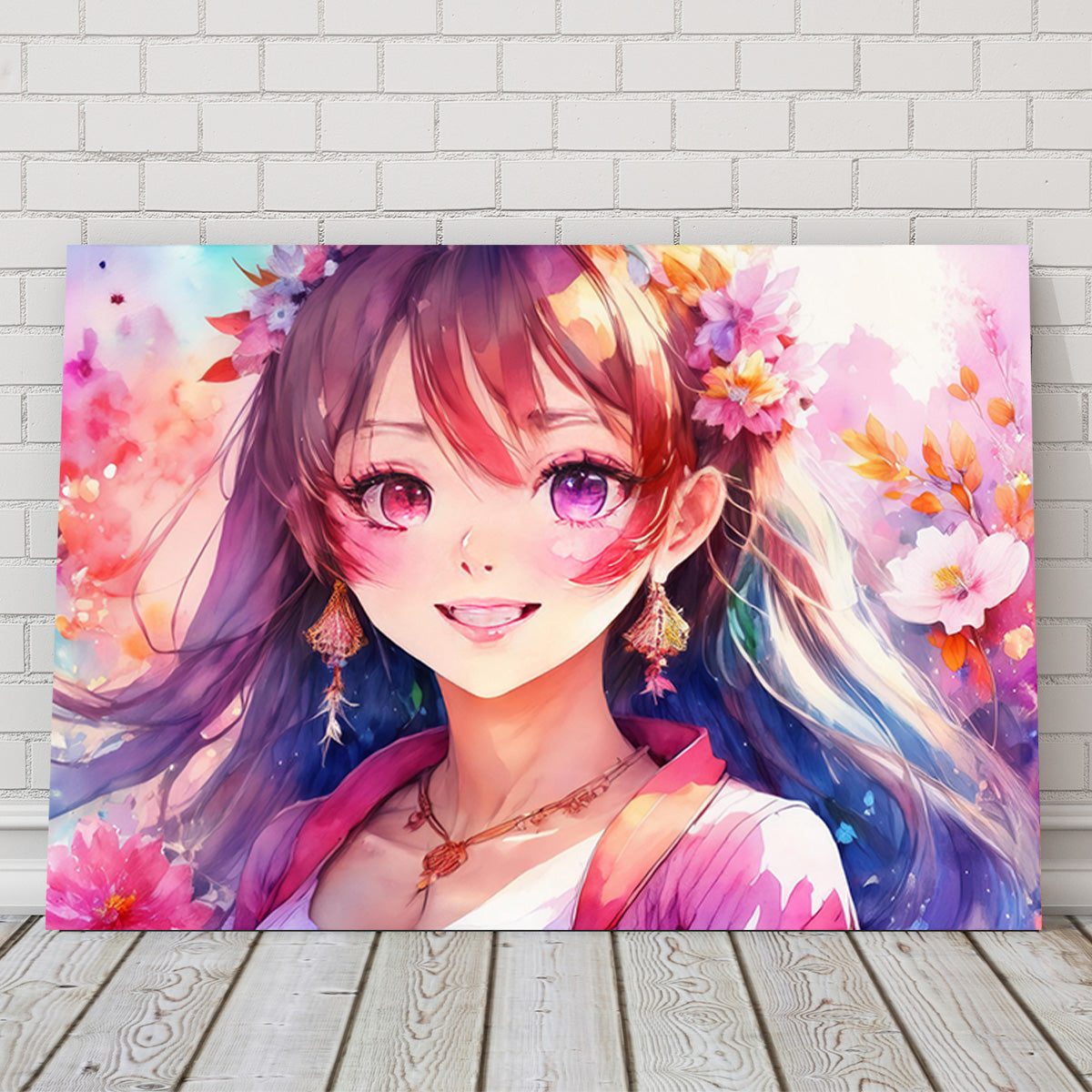 Anime Girl Wall Art