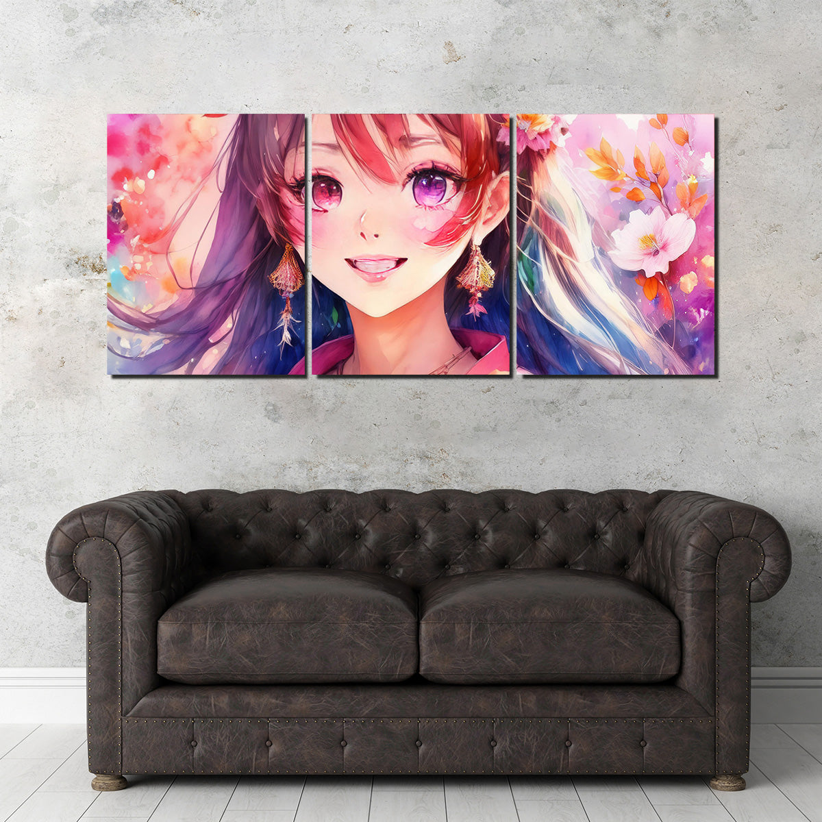 Anime Girl Wall Art