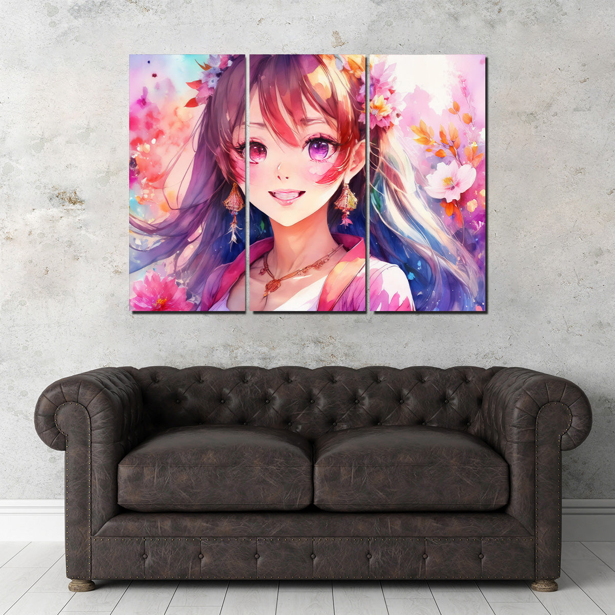 Anime Girl Wall Art