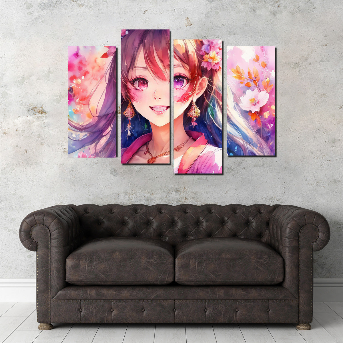 Anime Girl Wall Art
