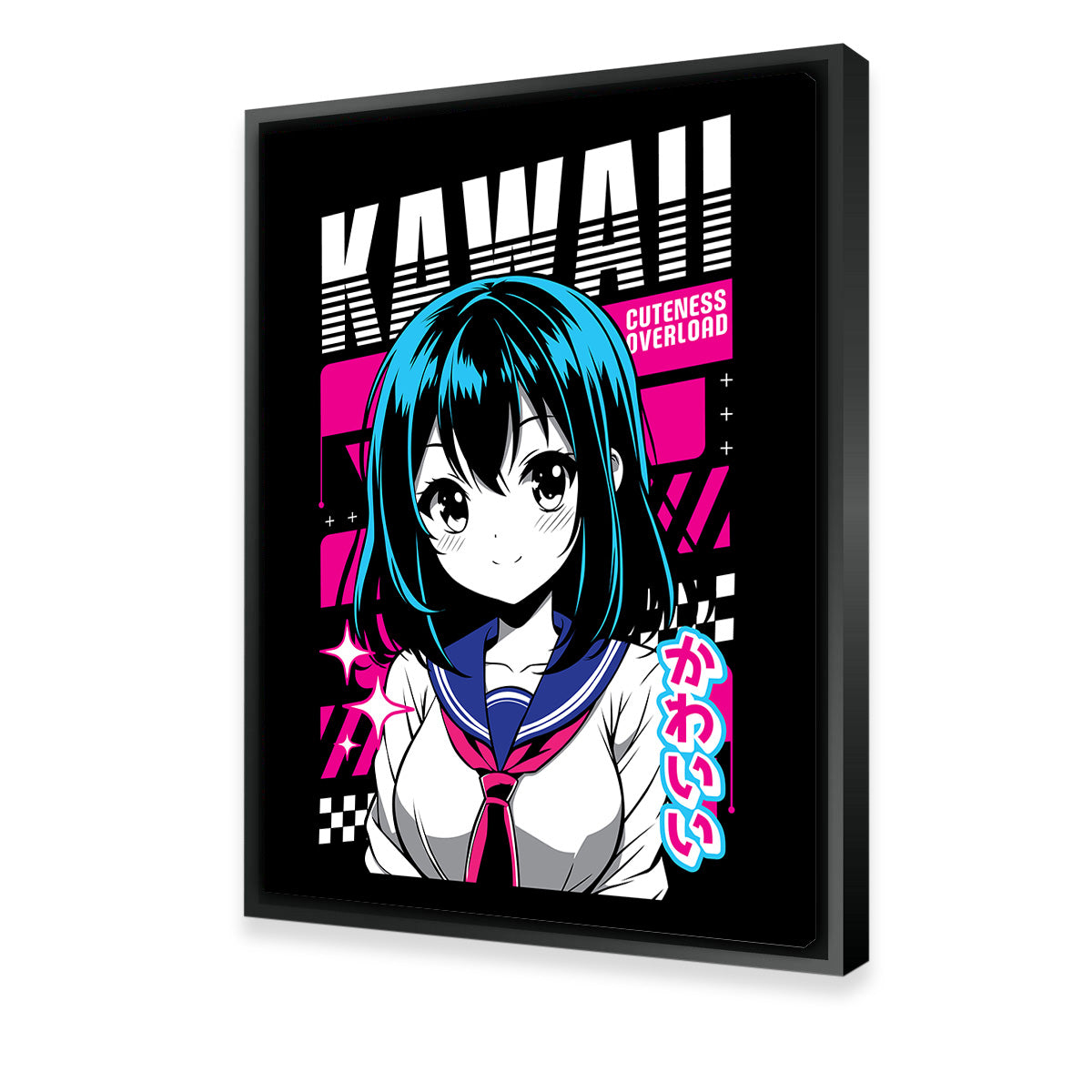 Anime Girl Poster Wall Art