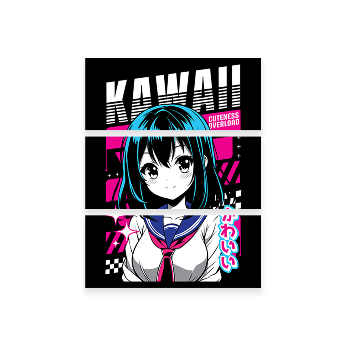 Anime Girl Poster Wall Art