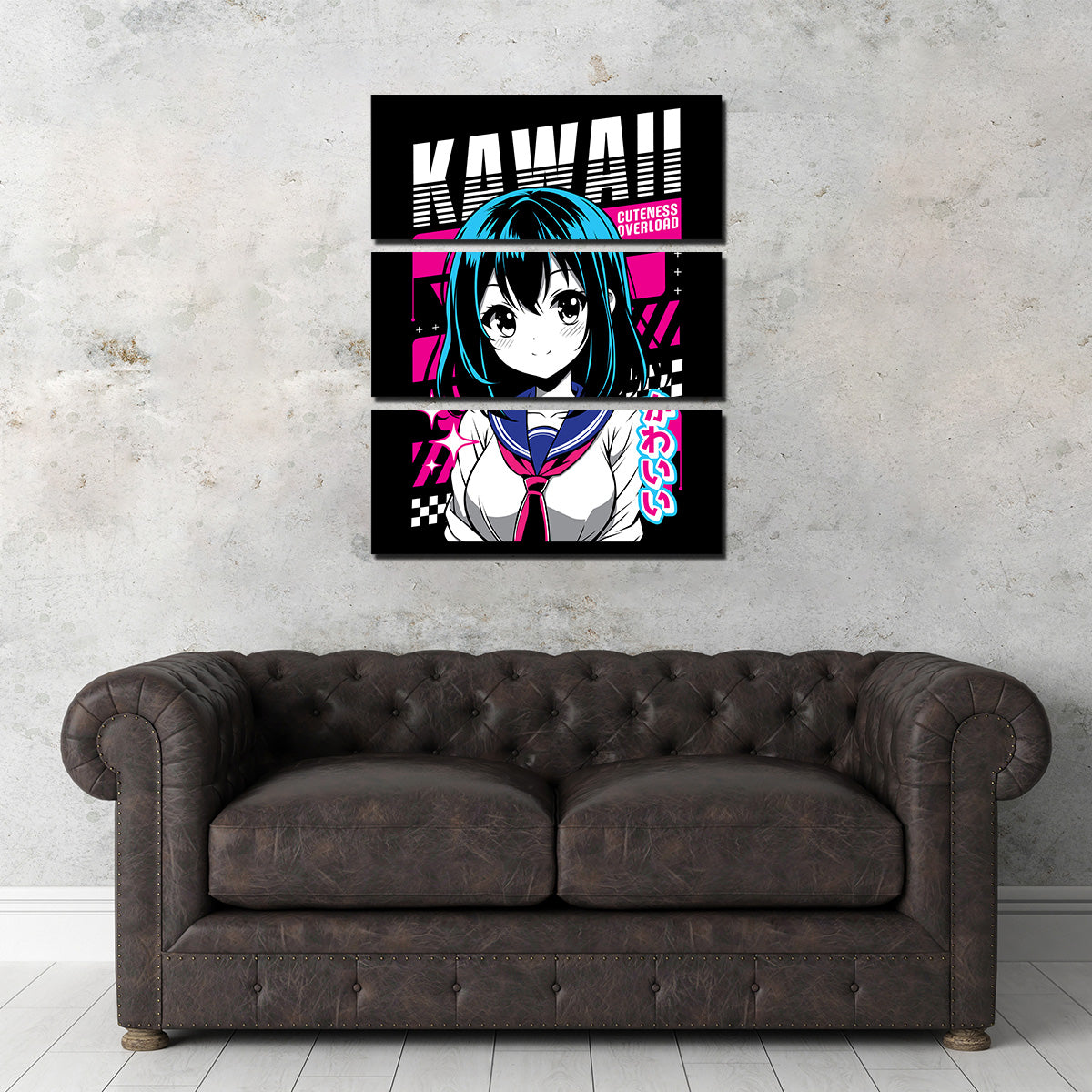 Anime Girl Poster Wall Art