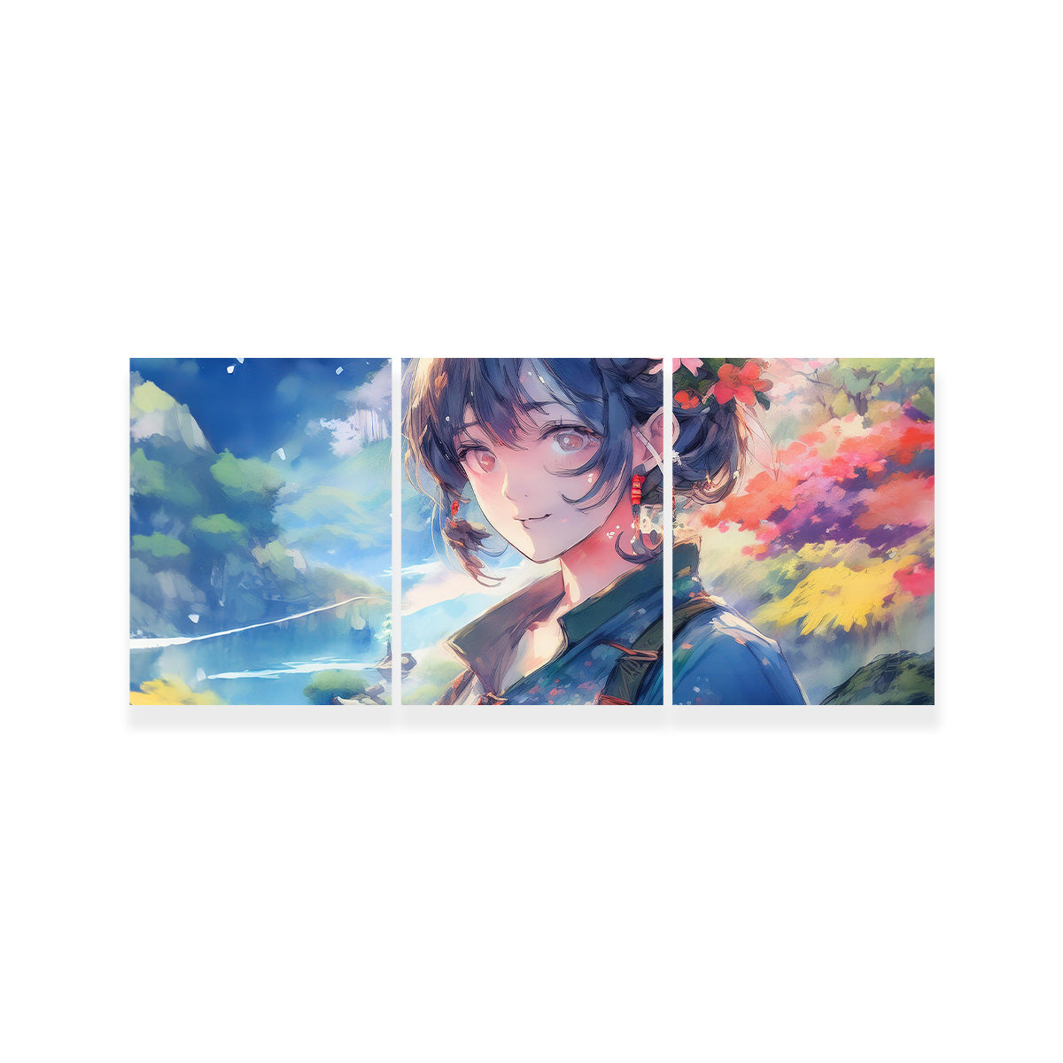 Anime Lady Wall Art