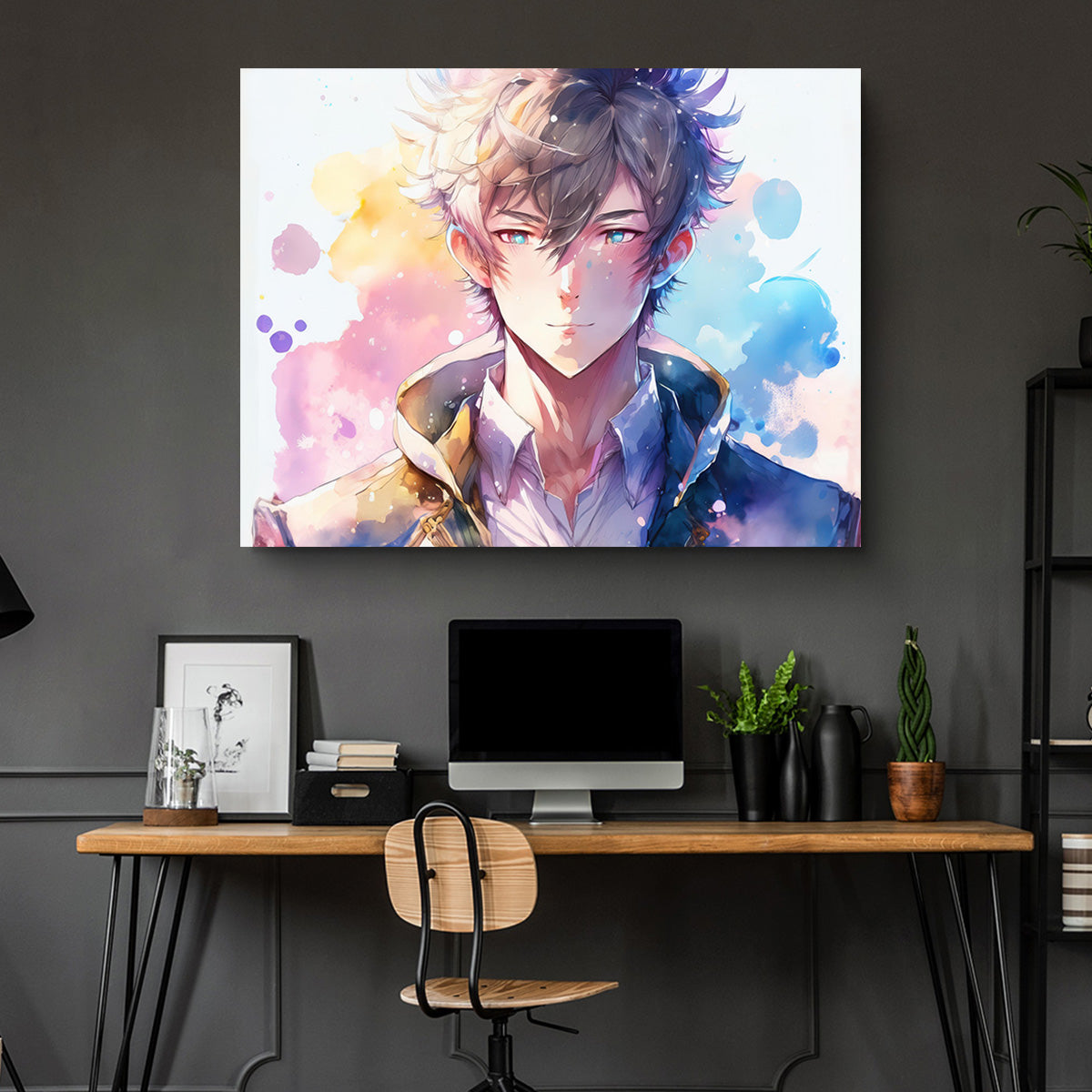 Anime Man Wall Art