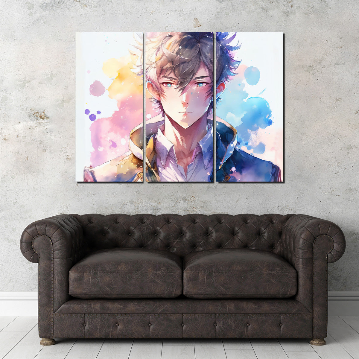 Anime Man Wall Art