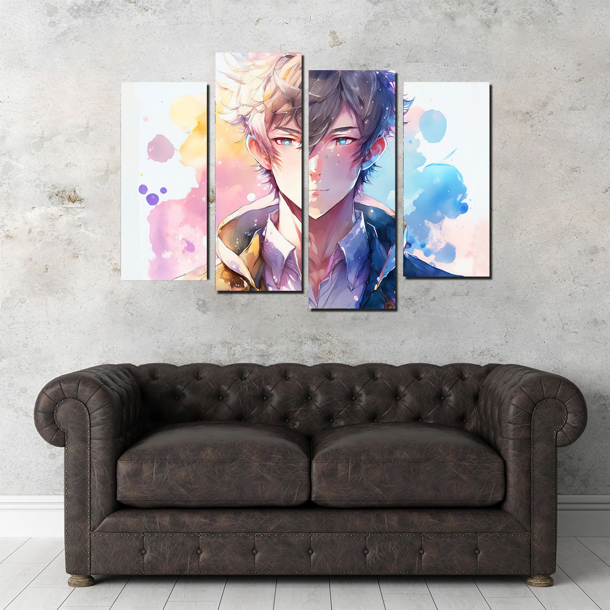 Anime Man Wall Art