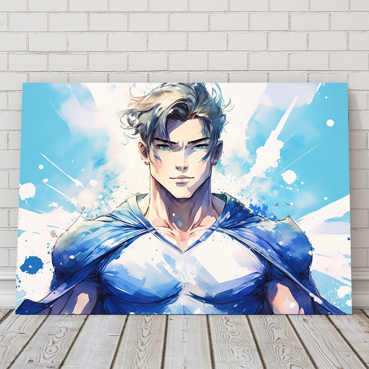 Anime Super Hero Wall Art