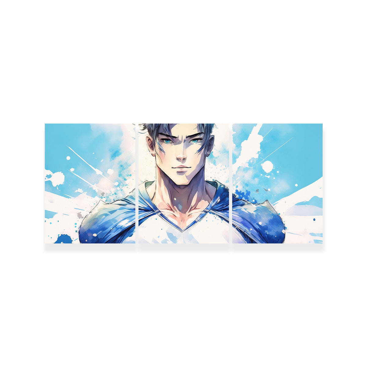 Anime Super Hero Wall Art