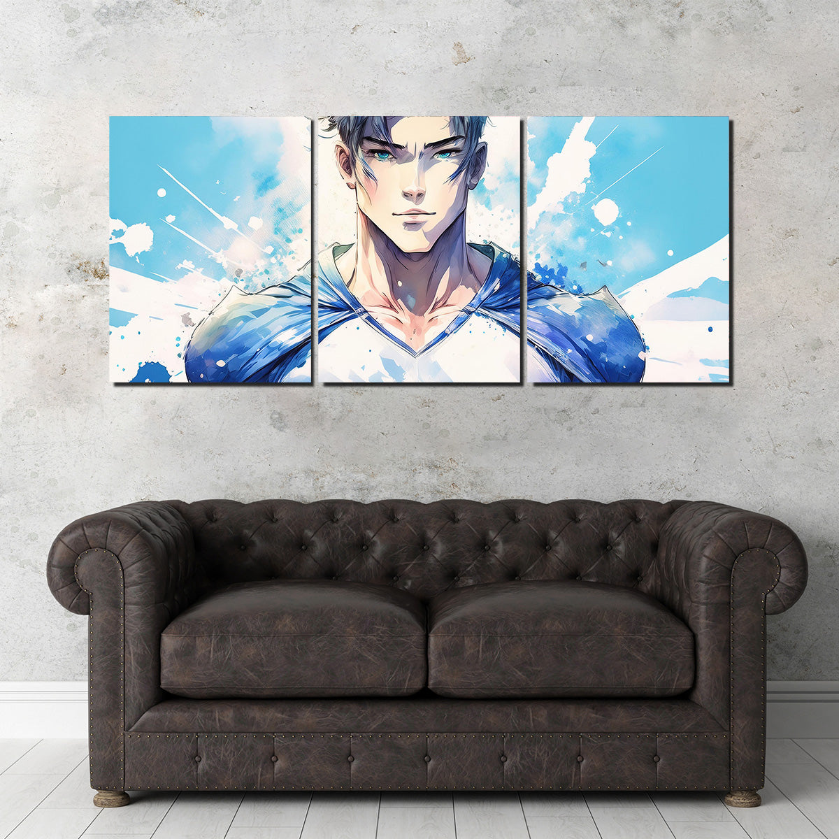 Anime Super Hero Wall Art