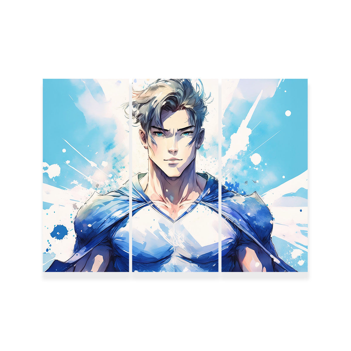 Anime Super Hero Wall Art