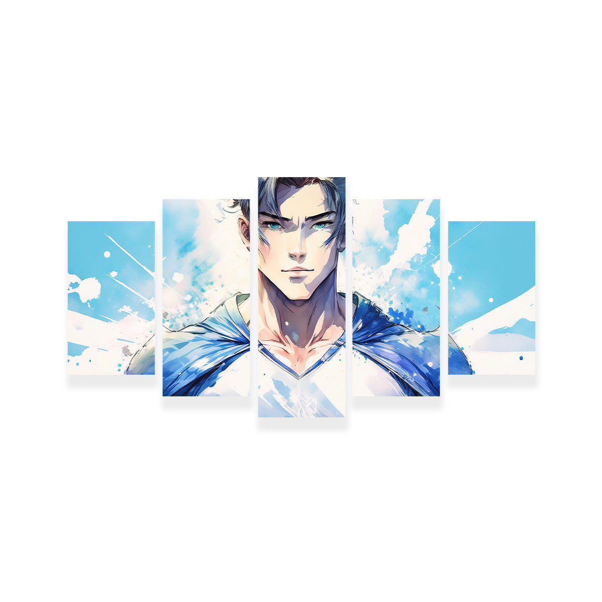 Anime Super Hero Wall Art