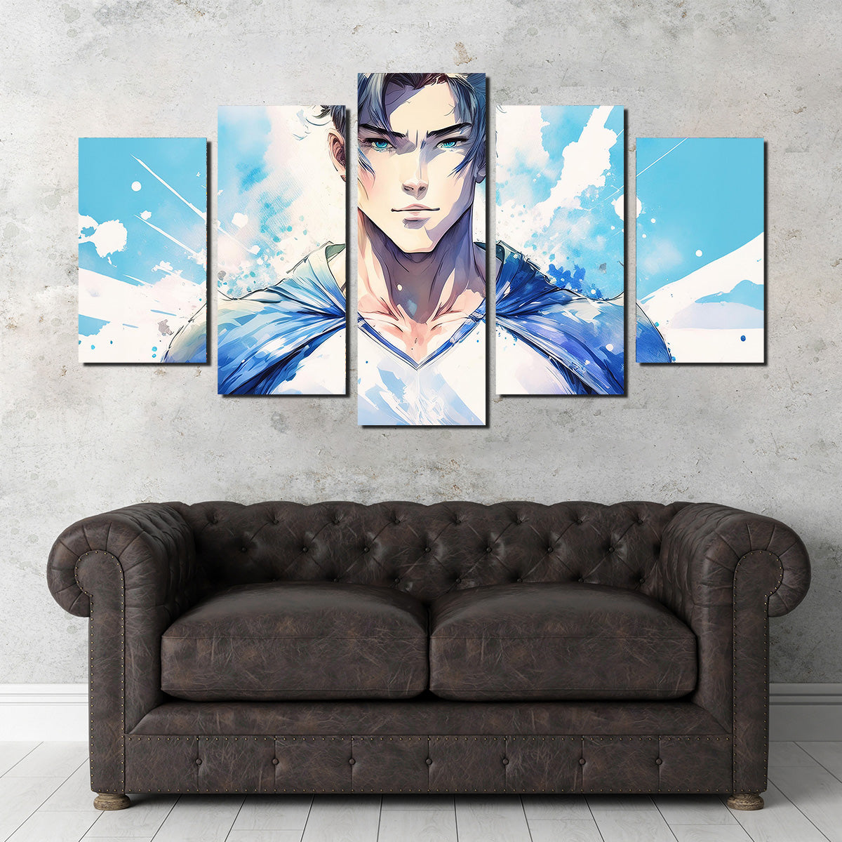 Anime Super Hero Wall Art