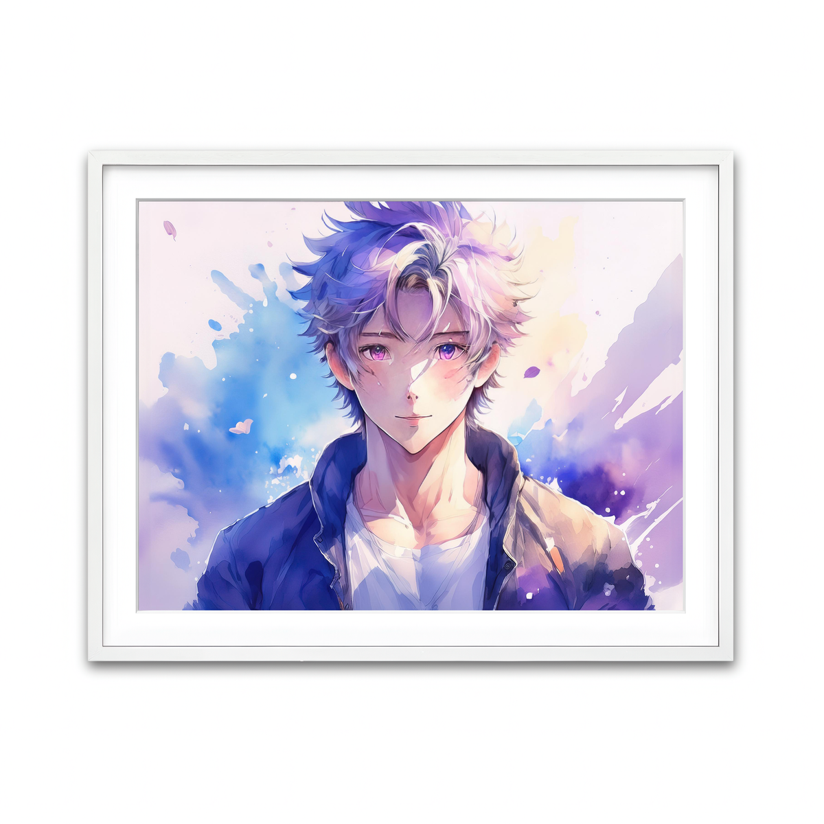 Framed Print 4x3 White