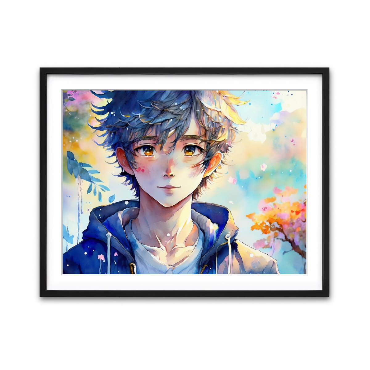 Framed Print 4x3 Black