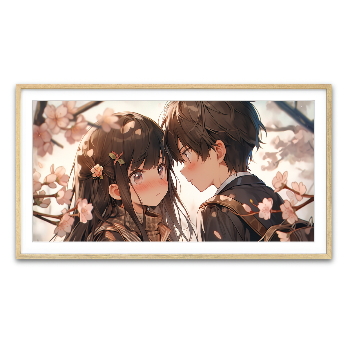 Framed Print 2x1 Natural