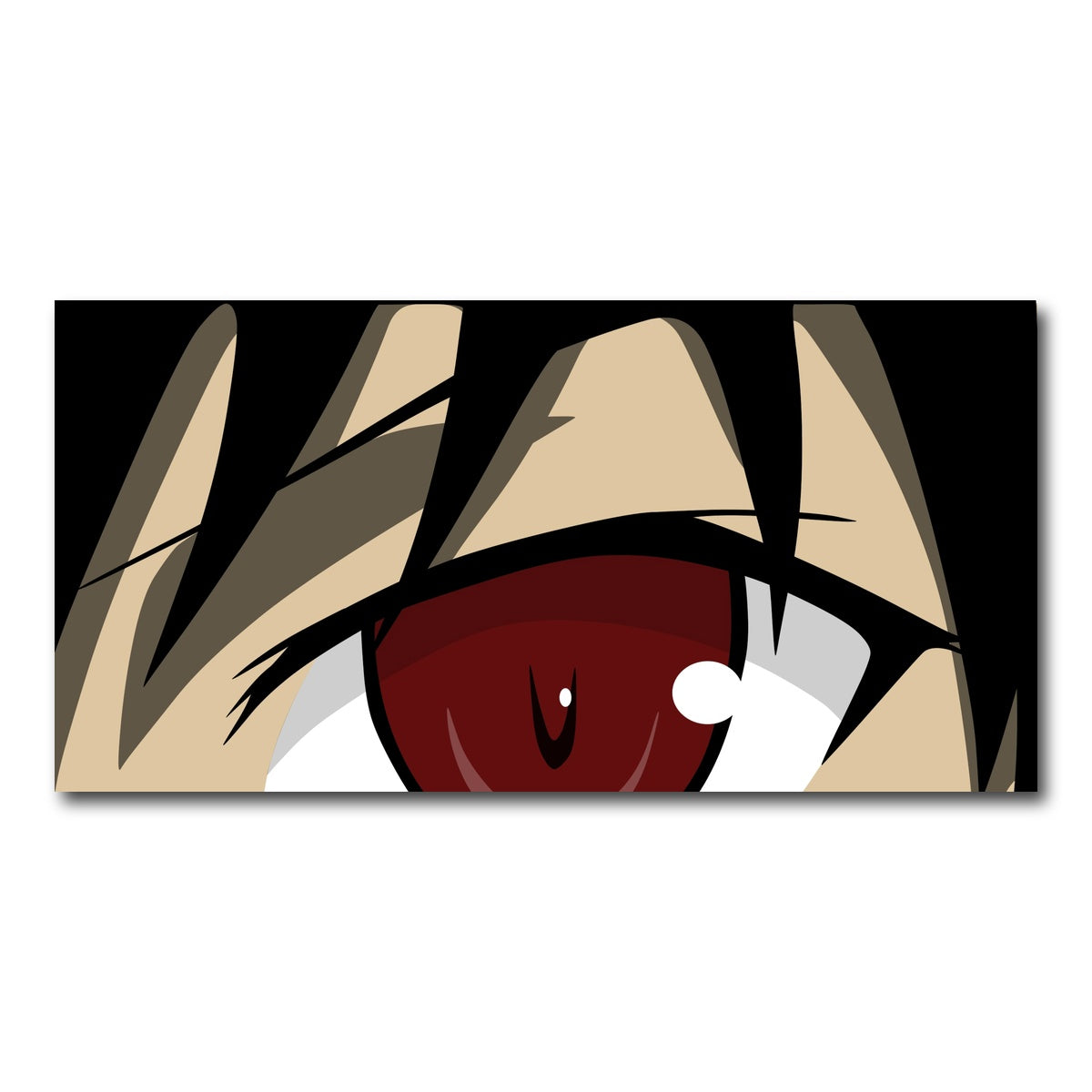 AUTO-MOCKUP WHITE | Anime Eye | 1 Piece | Gallery Wrap Canvas | group=2x1