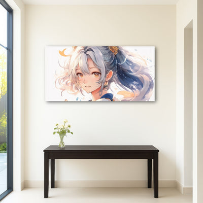 AUTO-MOCKUP ROOM | Anime Girl White